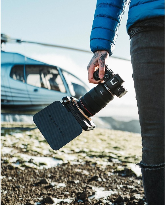 Actual product image PolarPro Recon Directors Kit VND Matte Box - McKinnon Edition (82 mm, Neutral density filter)