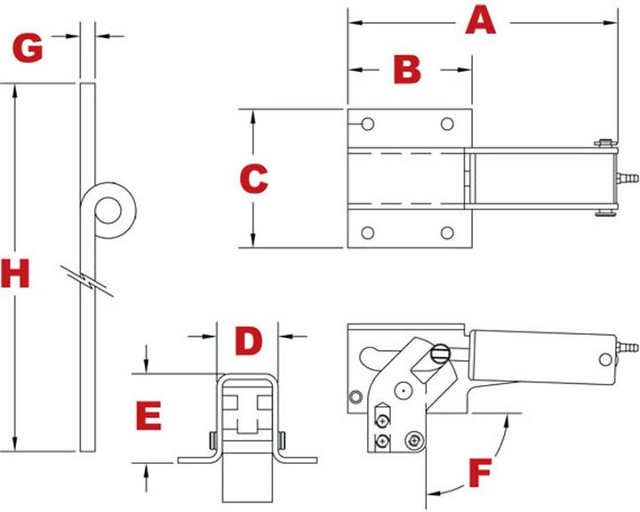 Produktbild Pichler Einziehfahrwerk elektr. (M) / 4mm Achse (VE=2St.)