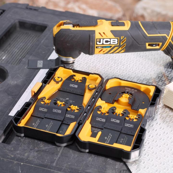 Produktbild JCB 8-teiliges Multitool-Messer-Set
