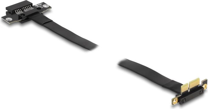 Immagine prodotto Delock Scheda Riser PCI Express x1 con connettore angolato a 90° e slot x1 con cavo da 60 cm