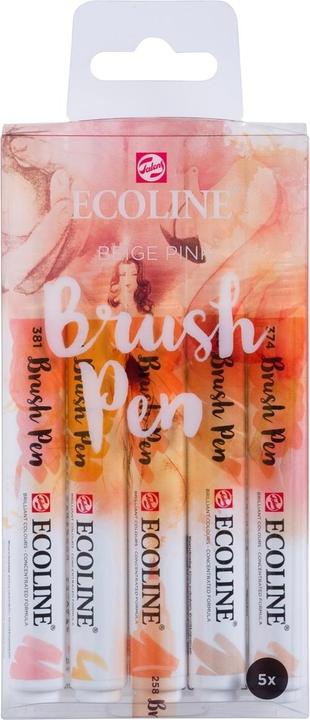 Image du produit Talens Set de stylos pinceaux (Multicolore, 5 x)