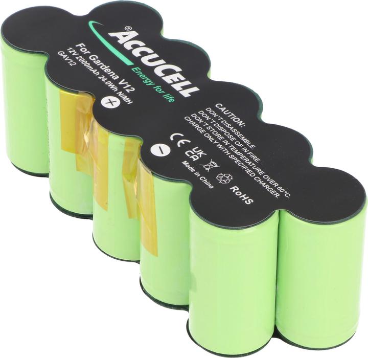 Actual product image XCell Akku Gardena 2110-20 V12 12V Accu-System AP12 (12 V)