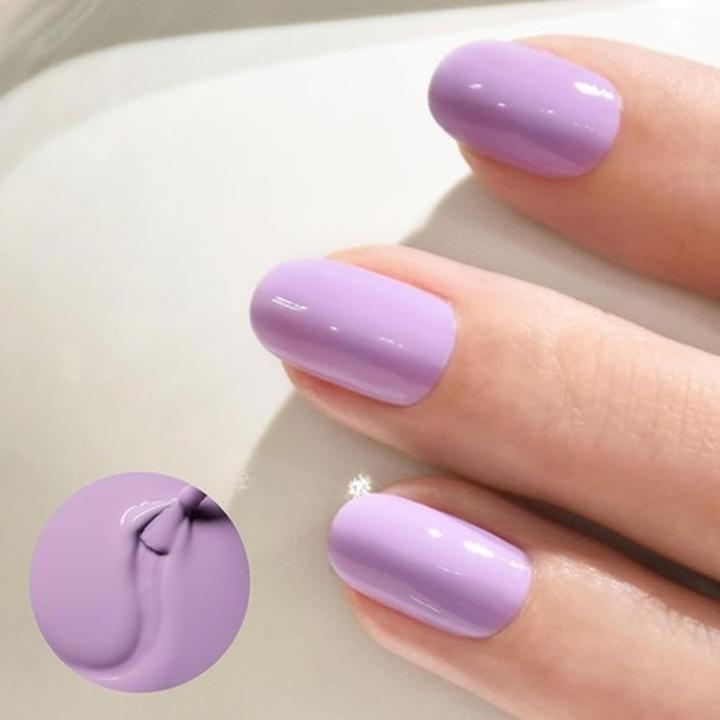 Produktbild Manucurist Green Flash Nagellack Lisa Lilas (Lila, UV-Gel Lack)