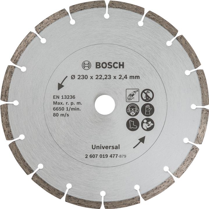 Immagine prodotto Bosch Zubehör Diamante TS 230 mm Materiale da costruzione