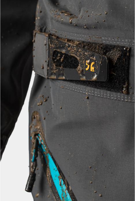 Produktbild dirtlej Dirtsuit SFD Edition, grau/blau, L (L)