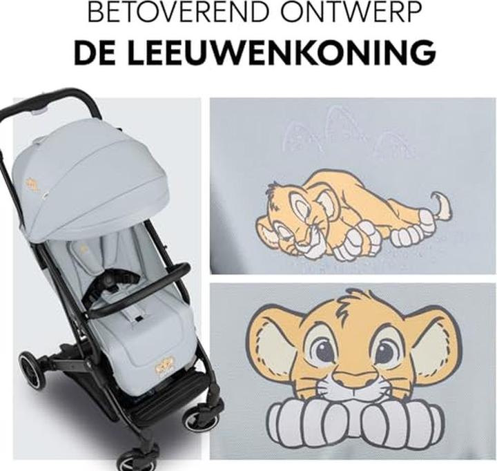 Produktbild Hauck Travel N Care - Buggy - Reisebegleiter - Handy - Compact - Simba