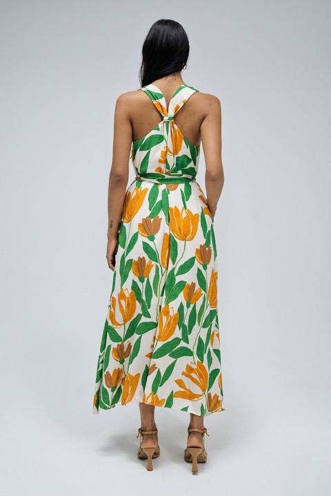 Actual product image Salsa Jeans Dresses Floral Print A-Line Dress (L)