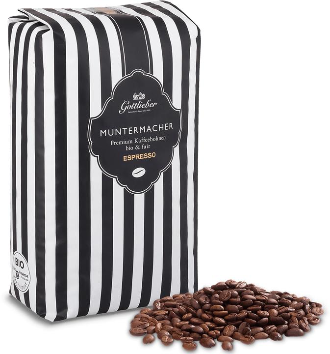 Gottlieber «Muntermacher» – Premium Espressoröstung 500g (500 g, Dunkle Röstung)