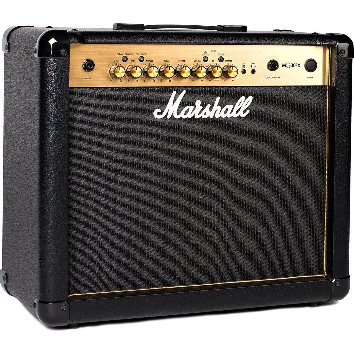 Marshall Amps MG30GFX (Gitarre, 30 W), Instrumentenverstärker, Schwarz