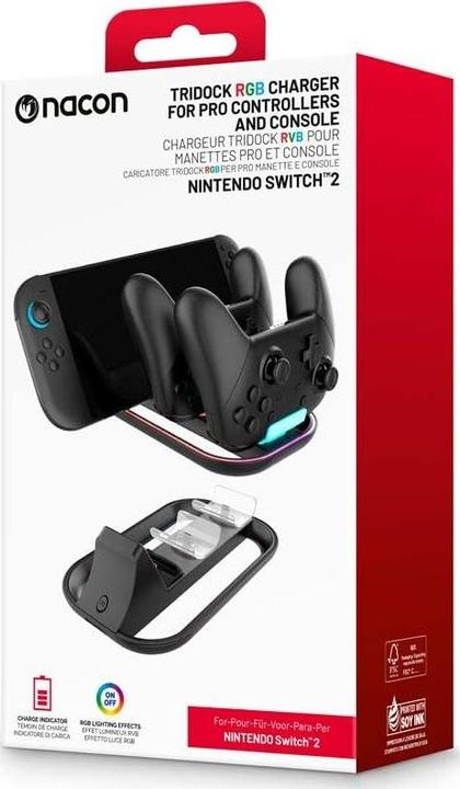 Immagine prodotto Nacon Gaming Tri Charging Station (Switch 2)