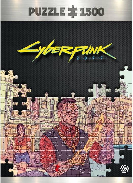 Actual product image THQ Cyberpunk 2077: Valentino's puzzles 1500 pcs (1500 pieces)