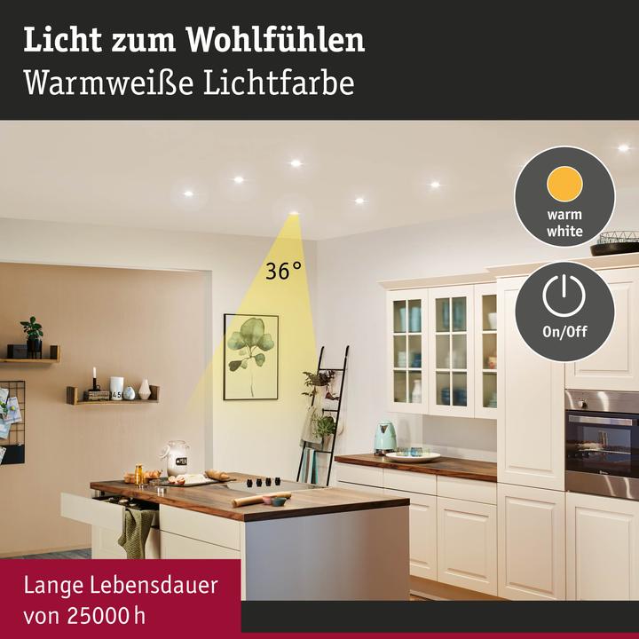 Produktbild Paulmann Reflektor Flat (GU10, 400 lm, 1x)