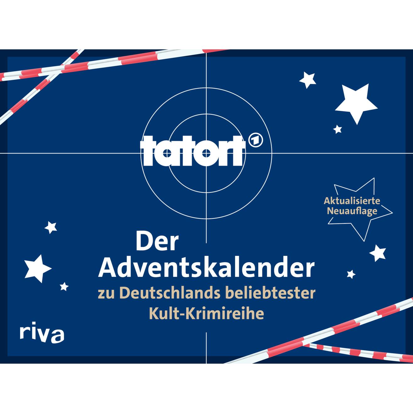 Riva Tatort – Der Adventskalender zu Deutschlands beliebtester Kult-Krimireihe