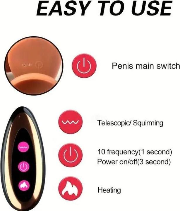 Actual product image Armony Rechargeable Vibrating Realistic Dildo