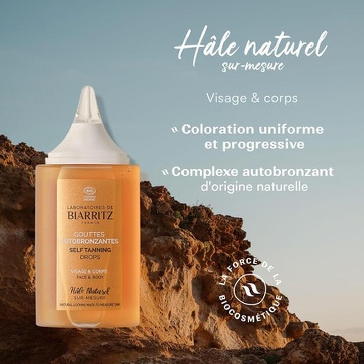 Image du produit Laboratoires de Biarritz Crème Solaire Visage SPF 30 - Crème Solaire Visage (Mousse autobronzante, 35 ml)