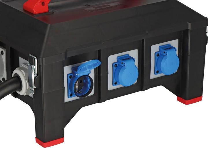 Actual product image Brennenstuhl Professional site power supply BS V 5-63A FI type B (9x, CEE 16/5, CEE 32/5, CEE 7/3)