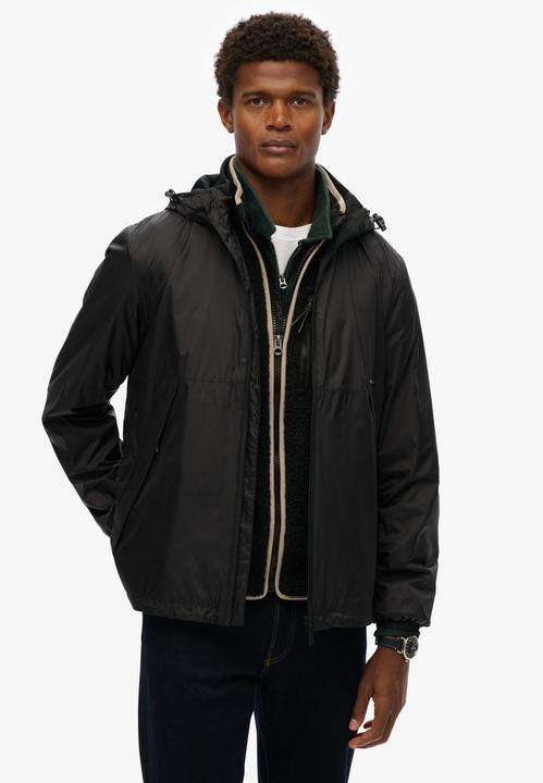 Immagine prodotto Superdry Windbreaker-Jacke mit Kapuze und Logo (XL)