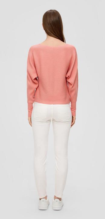 Produktbild s.Oliver Strickpullover Rippstrickpulli mit Fledermausarm (XXL)