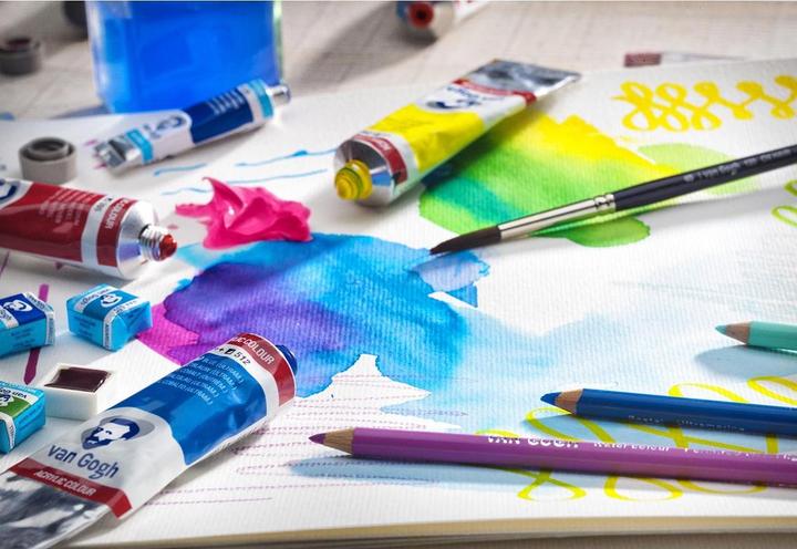 Actual product image Van Gogh mixed media (A3, Plain)