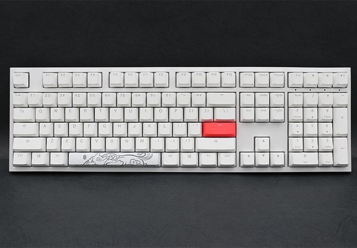 Produktbild Ducky One 2 White Edition (DE, Kabelgebunden)