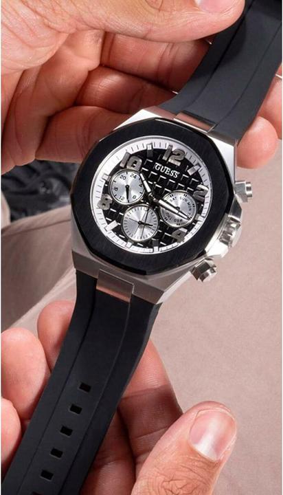 Actual product image Guess GW0583G1 Mens Empire 46mm 5ATM Watch (Sports watch, 46 mm)