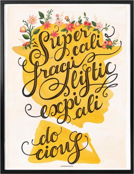 Immagine prodotto Trenddeko Tohmé - Mary Poppins (60 x 80 cm)