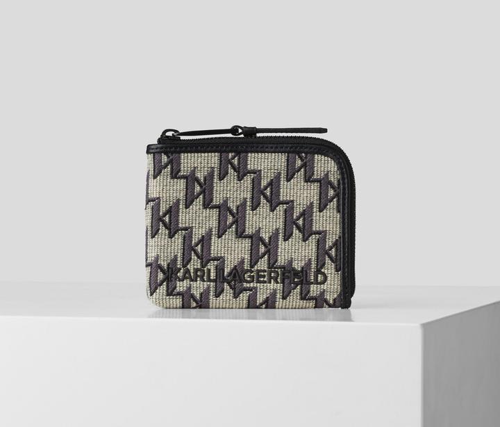 Actual product image Karl Lagerfeld W's K/Monogram Jkrd Zip Wallet