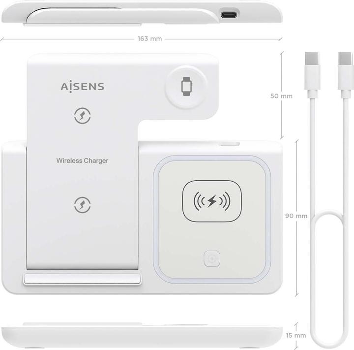 Actual product image Aisens ASCH-15W3WC044-W