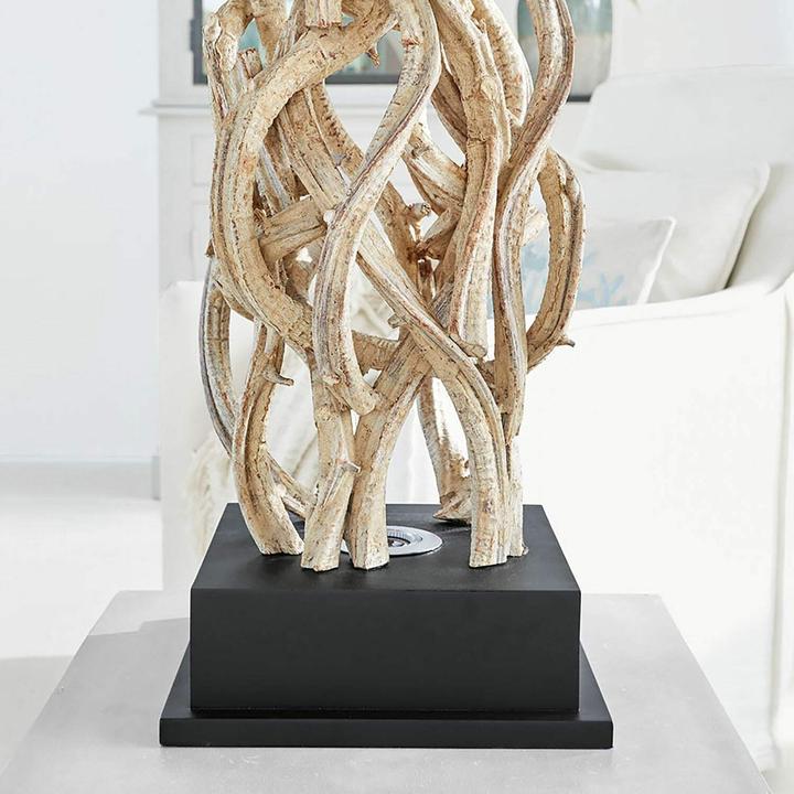 Actual product image Loberon Floor lamp Nadi brown/black (GU10)