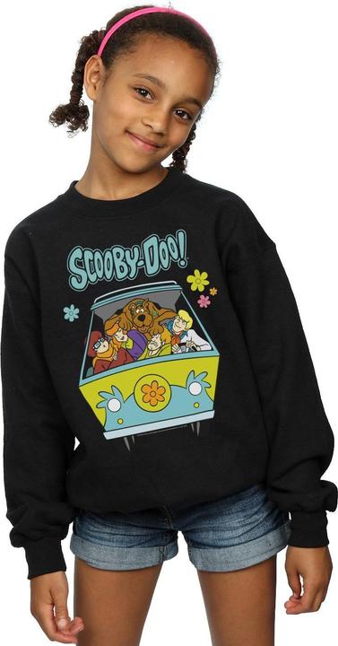 Produktbild Scooby Doo Mystery Machine Group Sweatshirt Mädchen (152, 158)