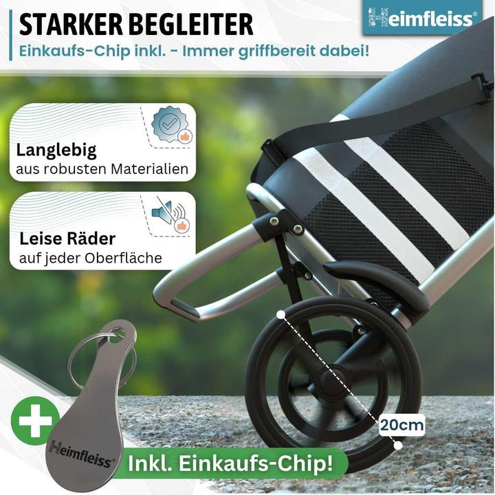 Produktbild Heimfleiss Einkaufstrolley mit Kühlfach