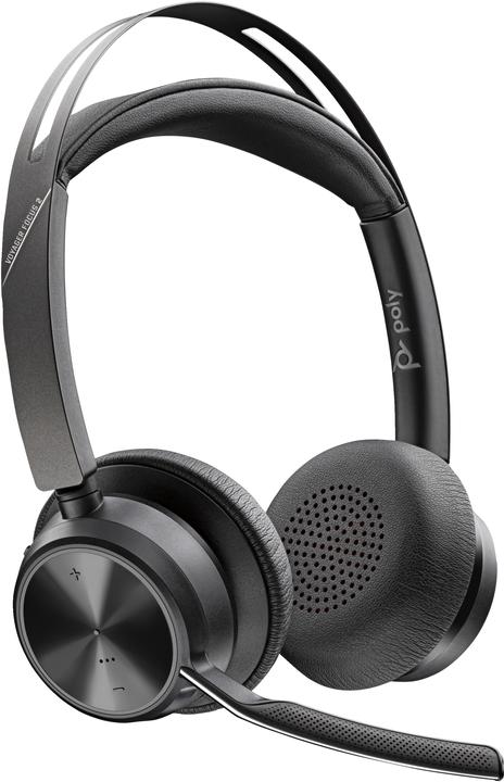Produktbild Poly Voyager Focus 2 (Kabellos, Kabelgebunden, USB-A)