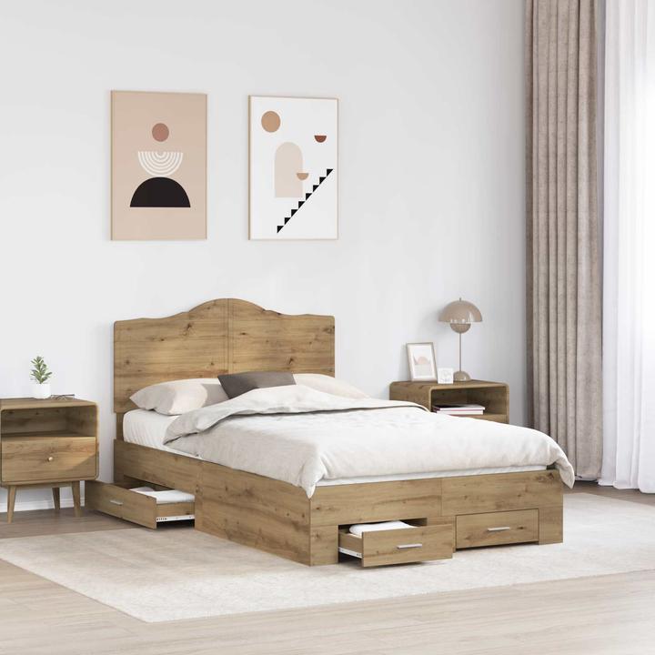 Image du produit vidaXL Moderner Bettrahmen (120 x 190 cm)