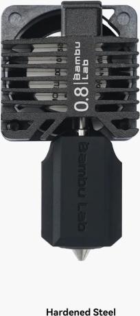 Image du produit Bambu Lab P1 Hotend - buse en acier trempé 0.8mm (Hotend)