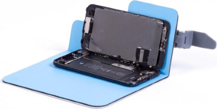 Image du produit Wrepair Support d'écran avec bras réglable iPhone iPad bleu