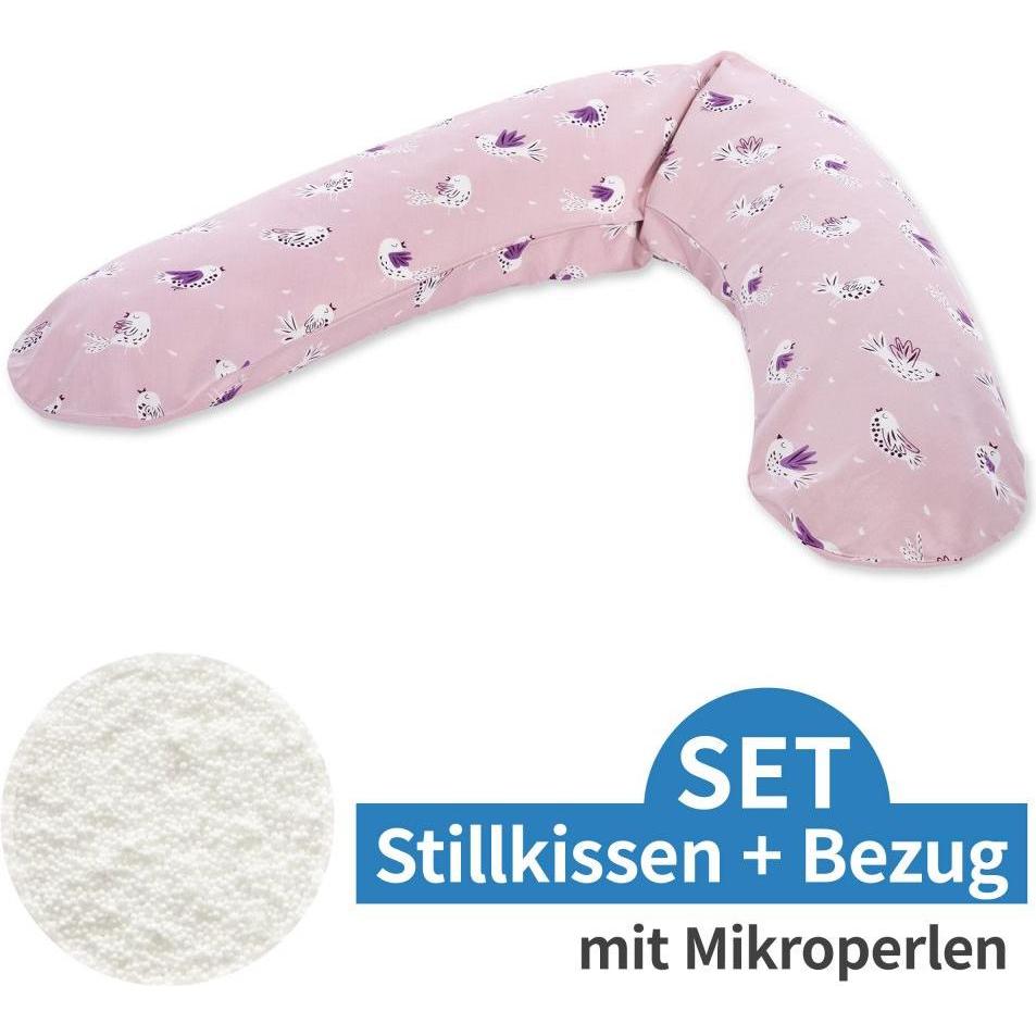 Theraline, Stillkissen, Stillkissen "Das Komfort" mit Microperlenfüllung inkl. Bezug 180 cm (34 cm)