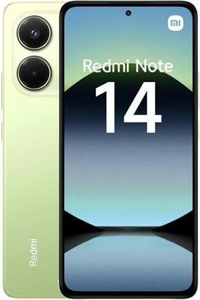 Produktbild Xiaomi Redmi Note 14 (256 GB, Lime Green, 6.67", Hybrid Dual SIM, 108 Mpx, 4G)