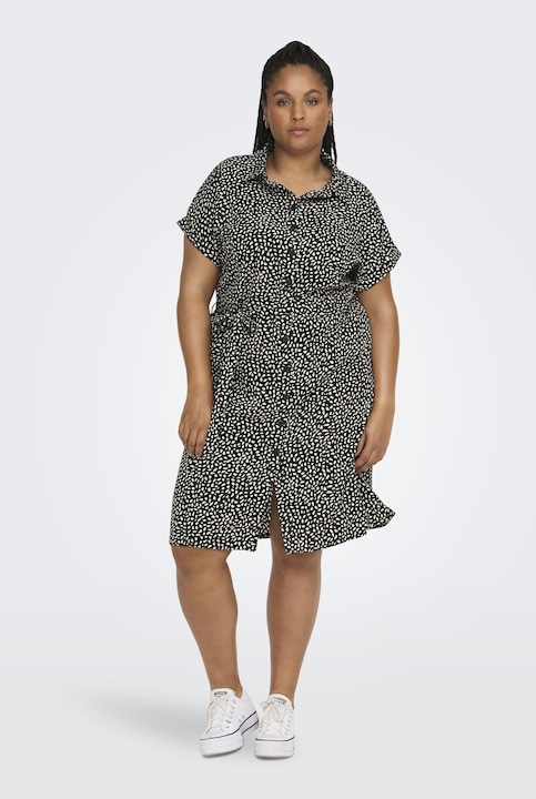 Produktbild Only Curvy Taillengürtel Blusenkleid (42)
