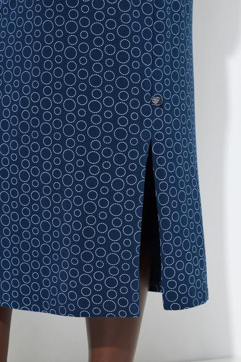Immagine prodotto Ulla Popken Camicia da notte con cerchi, scollo a V e maniche lunghe (60)