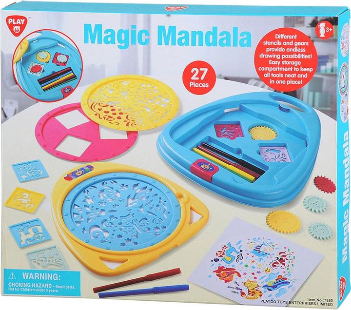 Play Magical Mandala Zeichenset, 27-tlg.