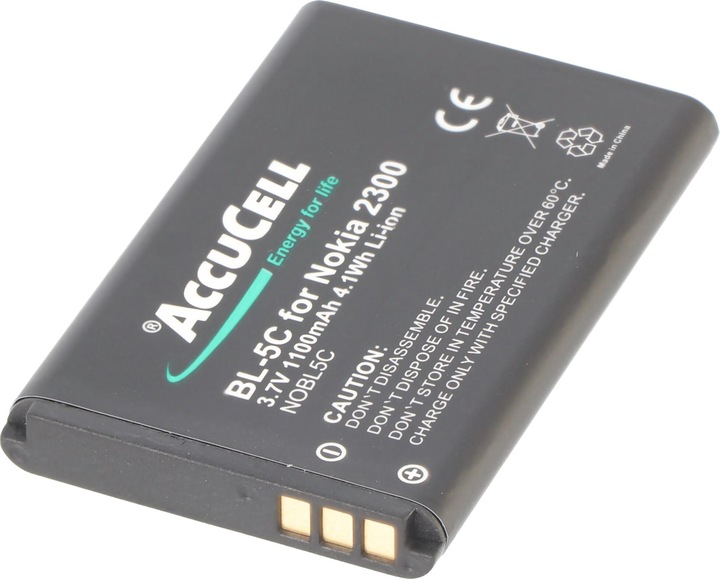 Actual product image Nokia Battery 1110i, BL-5C