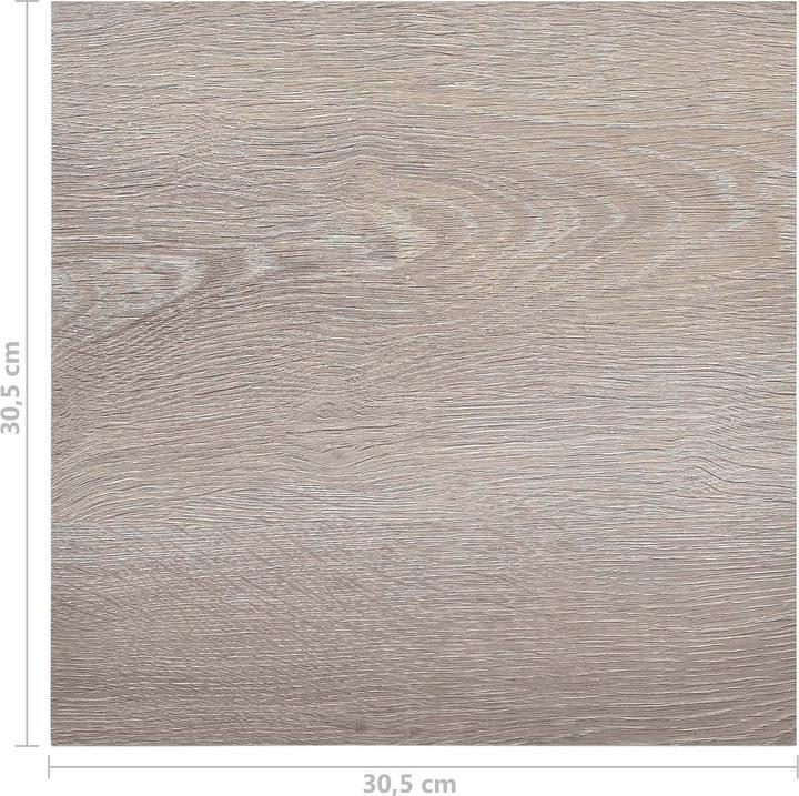 Produktbild vidaXL Quadratische Dielen (PVC Boden, 5.11 m²)