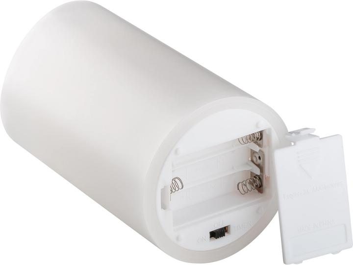 Actual product image Goobay 4er-Set LED-Echtwachskerzen, weiss (4 x)