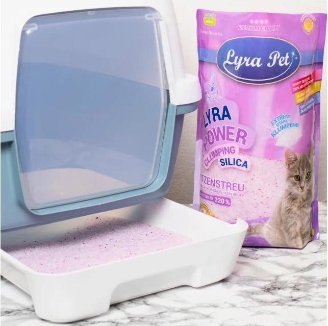 Actual product image Lyra Pet Power Silica (Clumping, 15 kg)