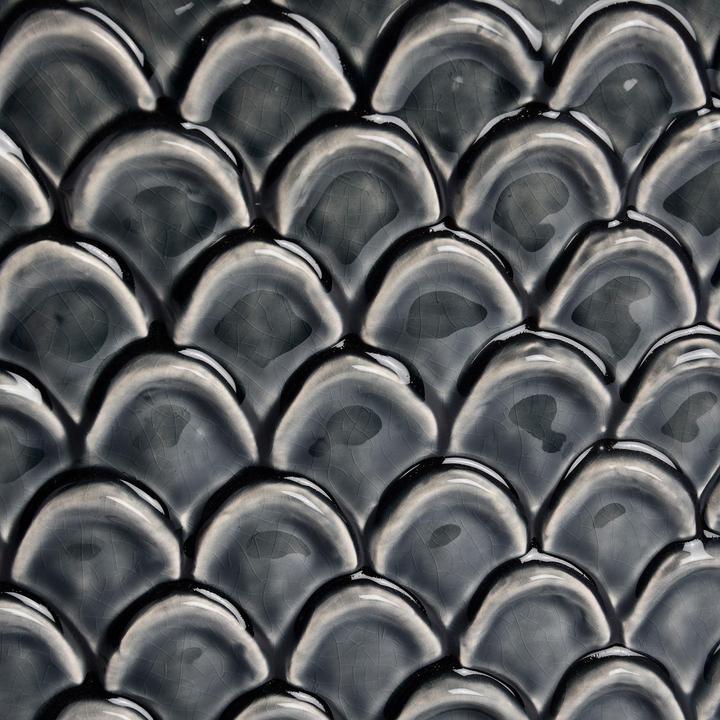 Image du produit Hill Interiors Vase Perugia Céramique Rectangulaire (1 x, 9.5 x 15 x 32.5 cm)