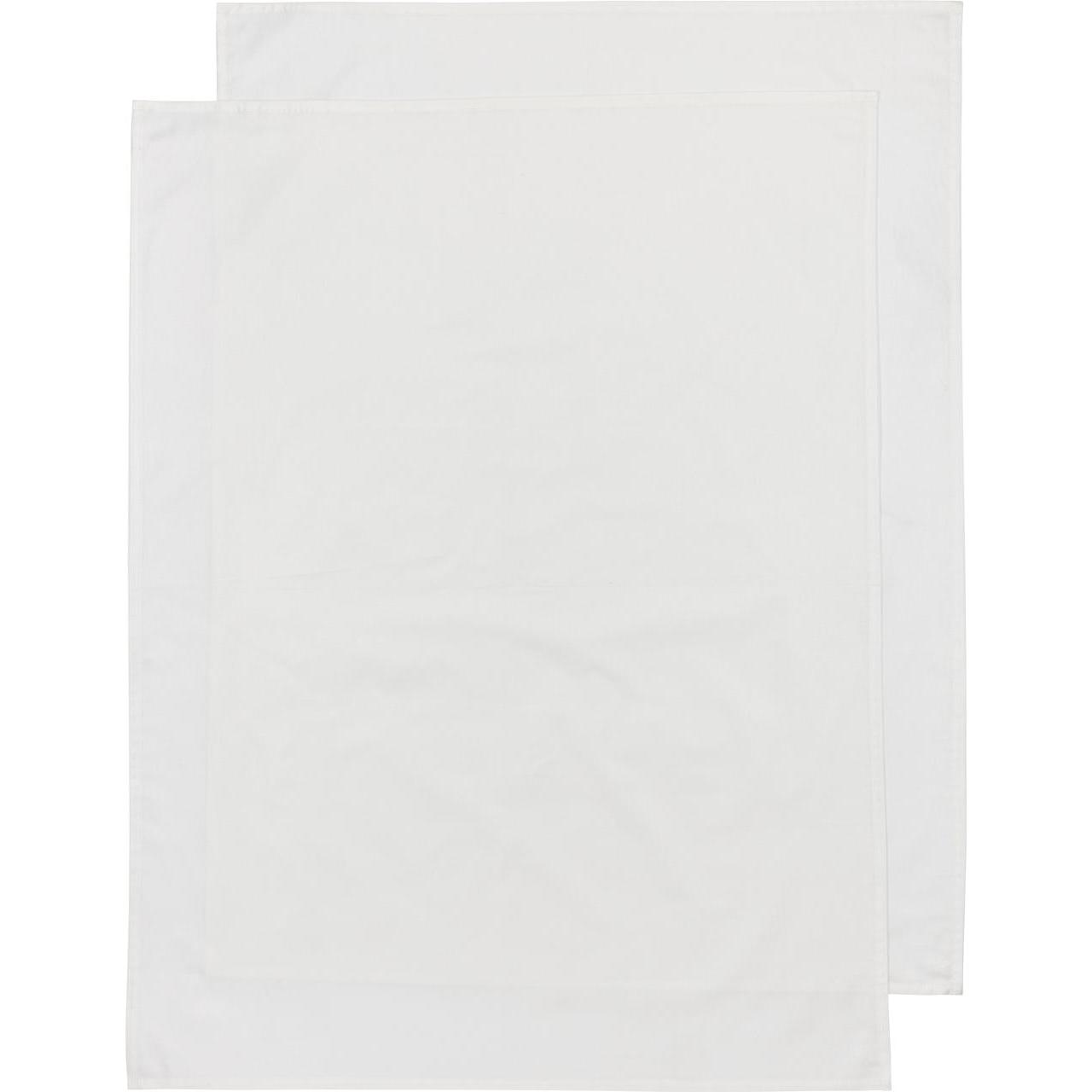Meyco, Babyduvet, Bettlaken 2-pack Uni offwhite