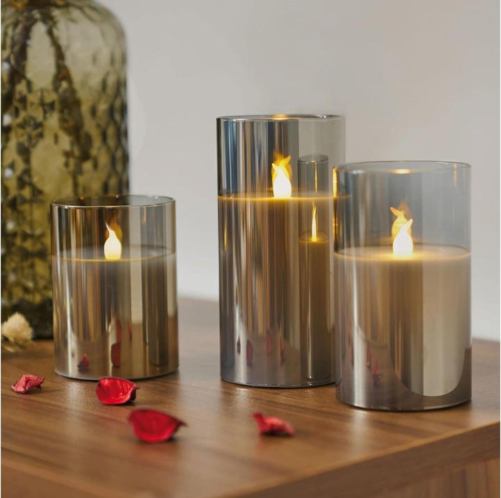 Actual product image Pauleen LED Wax Candle Classy Smokey (3 x)