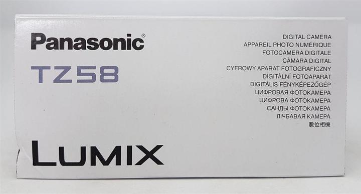 Productafbeelding Panasonic Lumix TZ58 (4,3 - 86 mm, 16 Mpx, 1/2,3'')