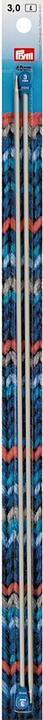 Produktbild Prym Stricknadeln 3.00 mm, Alu, 2 Stück, Grau