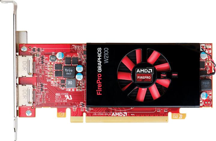 Actual product image HP J3G91AA, AMD FirePro W2100 (2 GB)
